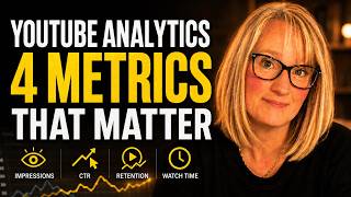 YouTube Analytics for Beginners: The Only 4 Numbers That Matter thumbnail