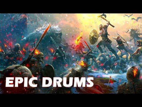 Drums of War | Aggressive War Epic Music Collection | Epic Powerful Drums Music & Nordic War Drums