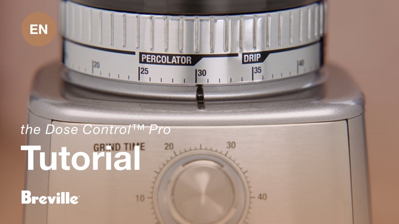 Breville coffee guide tutorial - How to use the different grind functions