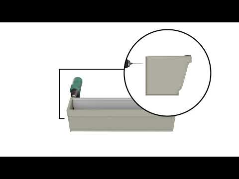 Gutter End Cap Installation