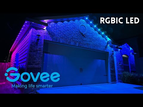 Govee Permanent Outdoor Lights | Install/Demo