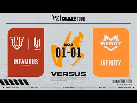 Infamous U. vs Infinity | Game 3 | SA DPC Division 1 | Avo+ & Kips