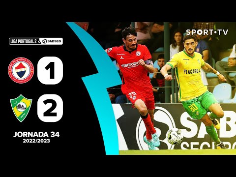 Resumo: CD Trofense 1-2 CD Mafra - Liga Portugal SABSEG | SPORT TV
