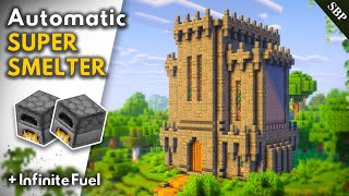 Minecraft Super Smelter | Survival Build Path #5 [Java &amp; Bedrock] 1.21.10