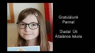 Tamás Panna újabb rajzpályázati sikere 2020.12.