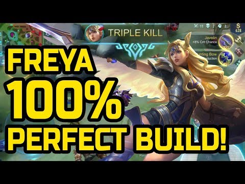 TOP FREYA 100% GAMEPLAY TIPS - PERFECT BUILD!