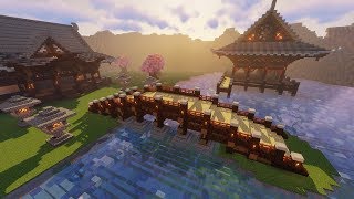 Minecraft Japanese Style 日式建築教學 日式木橋 和風橋 تنزيل الموسيقى Mp3 مجانا