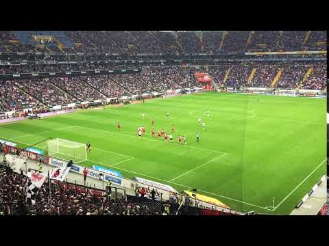 Eintracht Frankfurt vs. VfB Stuttgart 2:1 - Sébastien Haller Fallrückzieher-Tor zum 2:1