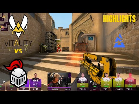 Quaterfinals!!! Vitality VS Into The Breach  Highlights BLAST tv  Major Champions Stage
