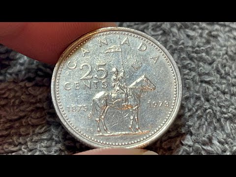 1973 Canada 25 Cents - RCMP (Mountie Quarter) Coin • Values, Information, Mintage, History, and More