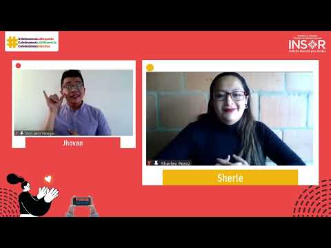 Conversatorio: Comunicación en LSC en entornos sociales y familiares — Foros INSOR 2021