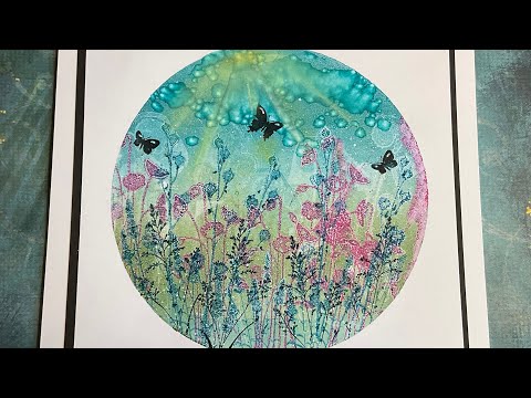 Spring Meadow #Laviniastamps