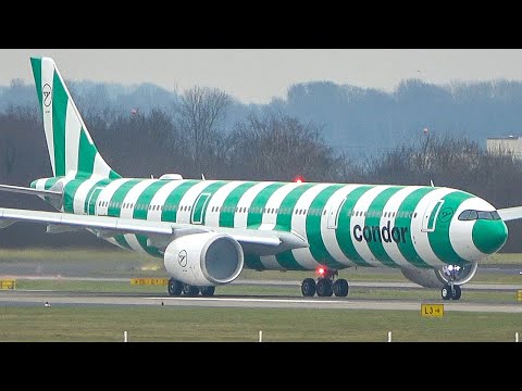 30 AMAZING TAKEOFFS & LANDINGS - Airbus A380, NEW A330Neo, B777 ... (4K)