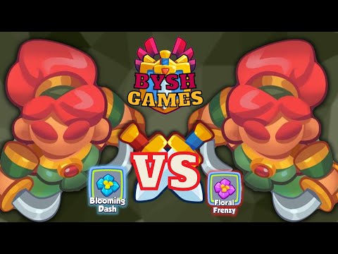 Rush Royale | Max Blade Dancer Blooming Vs Max Blade Dancer Floral | 20.1