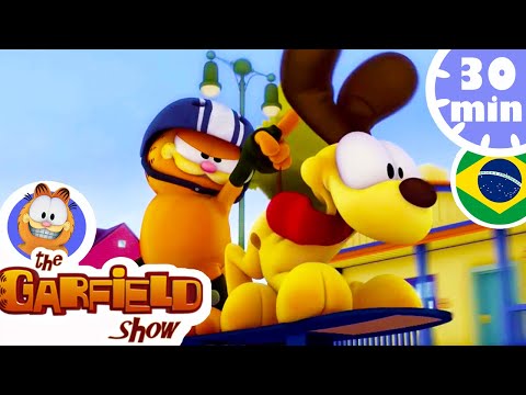 😼 Garfield e odie, melhores amigos ! 🐶 - Episódio Completo HD