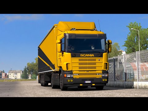 ETS2 [1.39] - #2 - Scania R by RJL - V8 open pipe mod - Plodiv to Pleven