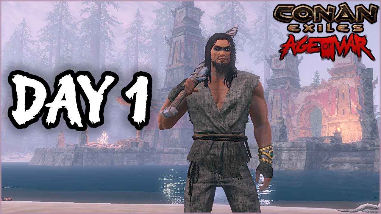 Solo Permadeath Challenge on Official PvP - Conan Exiles