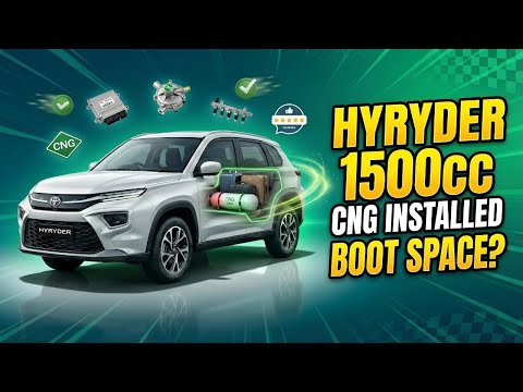 Toyota Urban Cruiser Hyryder CNG video