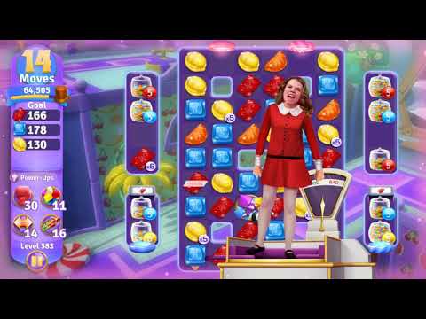 Wonka's World of Candy Level 583 NO BOOSTERS - A S GAMING ✔