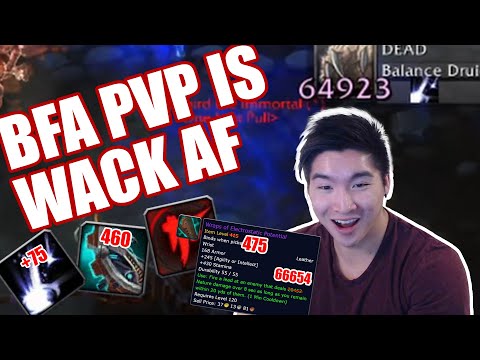 INSANE CORRUPTION + ON USE ITEMS + TOUCH OF DEATH | WoW: BFA 8.3 1900 2v2 Arenas | Windwalker Monk