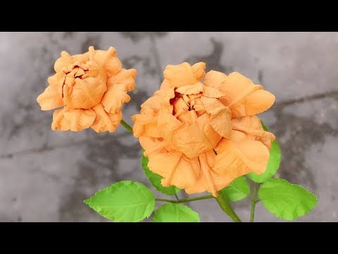 ABC TV | How To Make Rose Paper Flower With Shape Punch #4 - Craft Tutorial