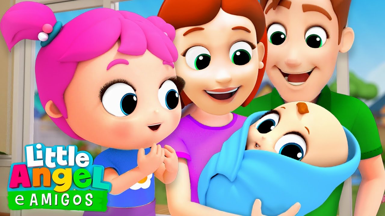 O Meu Novo Irmãozinho! | Little Angel e Amigos - As Músicas da Turminha