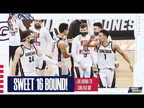 Gonzaga vs. Oklahoma - Second Round NCAA tournament extended highlights