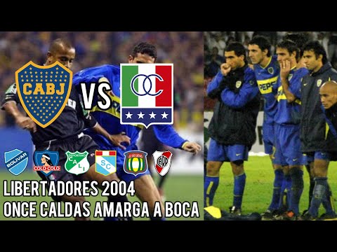 Boca en la Copa Libertadores 2004 | Un nuevo título se escapa en los penales ante Once Caldas