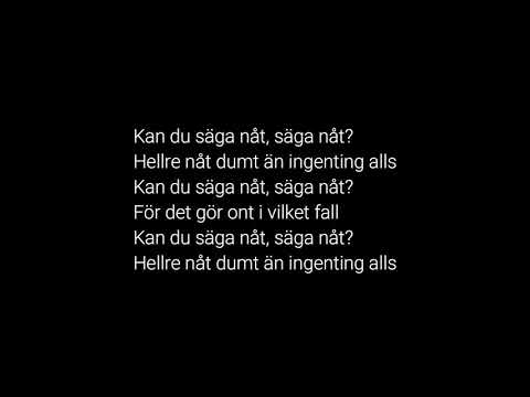 ​estraden & Molly Sandén – Smartare Lyrics