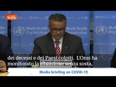 Coronavirus, l'Oms dichiara la pandemia