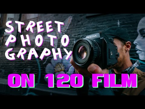 Street photography with a medium formate camera