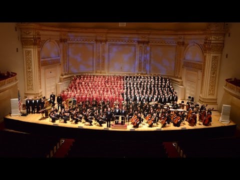 Mormon Tabernacle Choir Performs at Carn