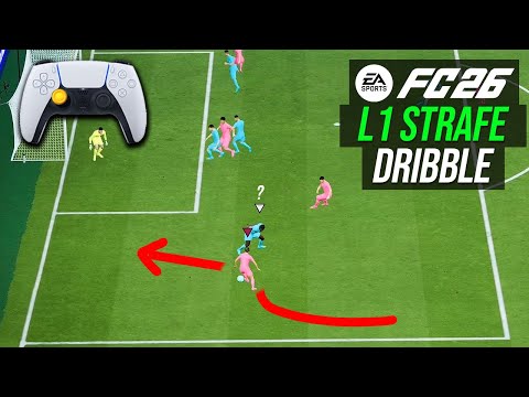 How To Strafe Dribble (Speed Boost) - How to L1 Strafe Dribble in EA FC 26