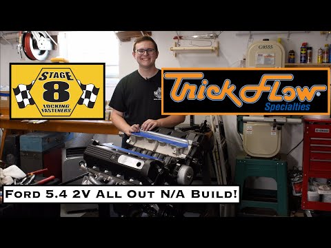 Ford 5.4 2V TrickFlow Engine Build!