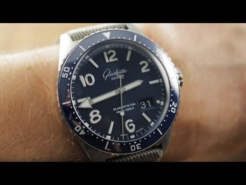 2019 Glashutte Original SeaQ Panorama Date 1-36-13-02-81-08 Dive Watch Review