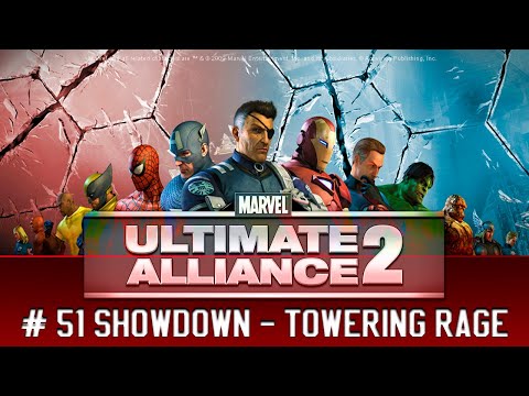 Marvel Ultimate Alliance 2 Gameplay - (PC/2K 60FPS) - Showdown - Towering Rage