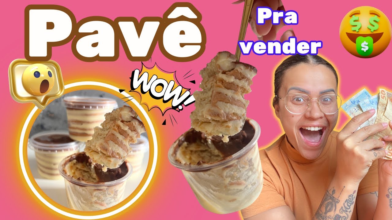 Pavê - creme belga - Faça e venda - delivery em casa - precificaçao - receita dicas
