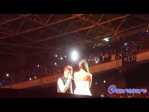 130309 Music Bank Jakarta Eru ft Sistar Hyorin - Kemesraan Ini (HD Fancam)