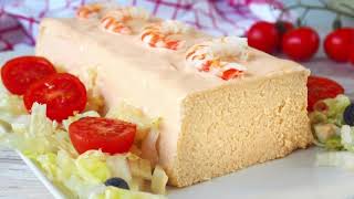 PASTEL DE MERLUZA Y LANGOSTINOS ¡Cremoso y con mucho sabor!