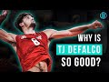 Why Is TJ DeFalco So Good? - Volleyball Coach Analysis