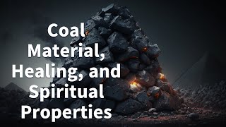 Coal Material, Healing, and Spiritual Properties