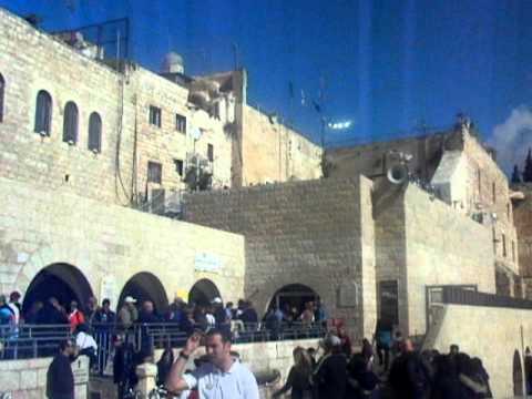 A Visit to The Western Wall (HaKotel HaMaaravi) - Jerusalem - 27.12.2011