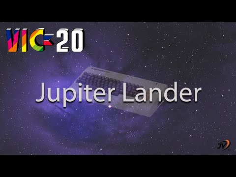 Commodore VIC-20 - Jupiter Lander: Quick gameplay