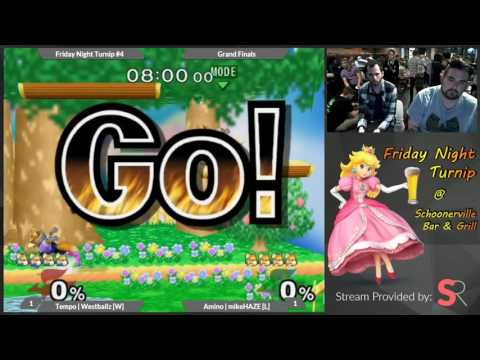 Friday Night Turnip #4 - Tempo | Westballz (Fox/Falco) vs. Amino | mikeHAZE (Fox) - Grand Finals