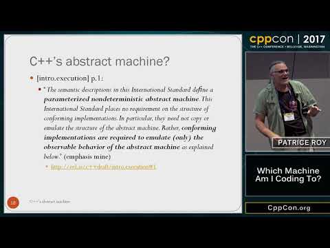 CppCon 2017: Patrice Roy “Which Machine Am I Coding To?”