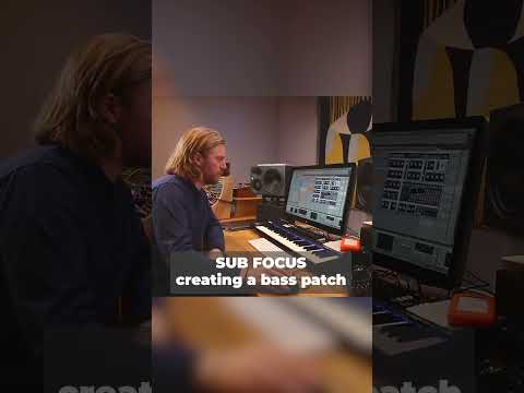 Sub Focus crafting a DnB bass patch