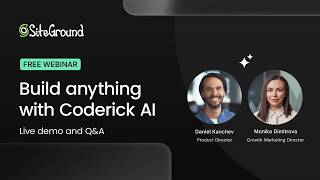 Build Any Website or App with Coderick AI – Webinar and Q&A