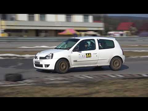 Uszyński Dariusz - Renault Clio - SuperOES 3 Runda  Tor Kielce 24-03-2018