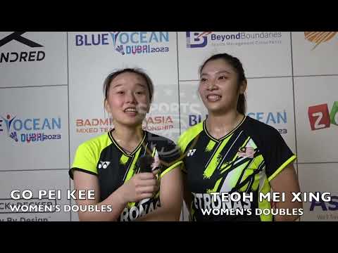 Badminton | BAMTC 2023 | Group B | Malaysia vs Kazakhstan | Women's Doubles