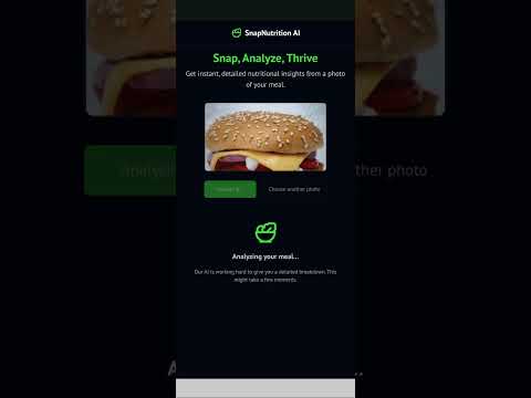 SnapNutrition AI Food Scanner video thumbnail